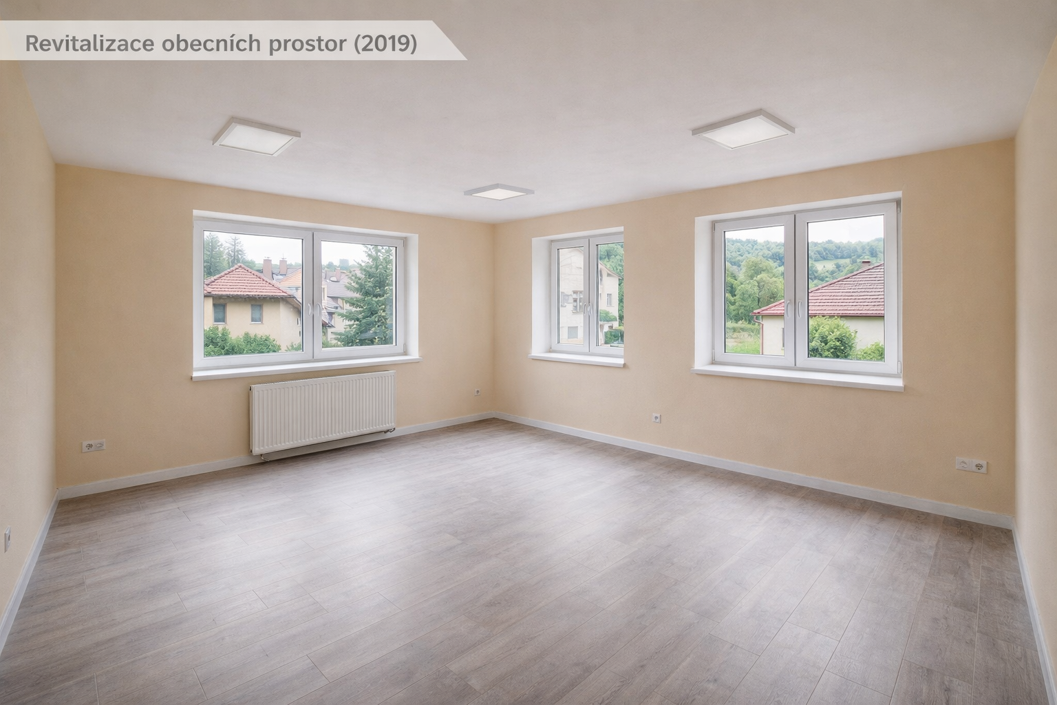 Rekonstrukce bytových domů v Královském Poříčí